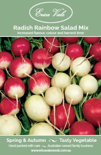 Radish Rainbow Salad Mixed