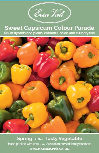 Sweet Capsicum Colour Parade